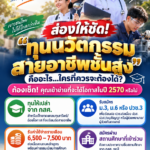 ทุนนวัตกรรมสายอาชีพชั้นสูง2570