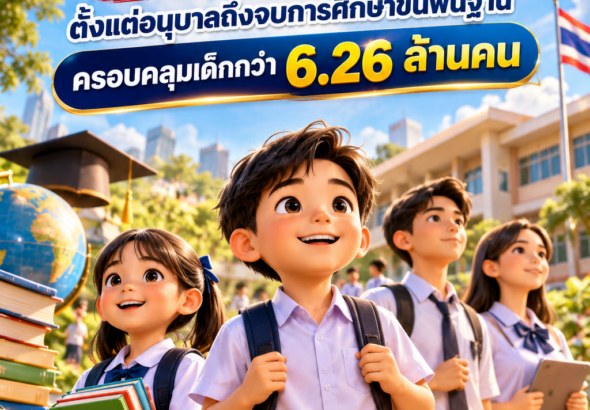 สพฐ.จัดงบเรียนฟรีปี2570